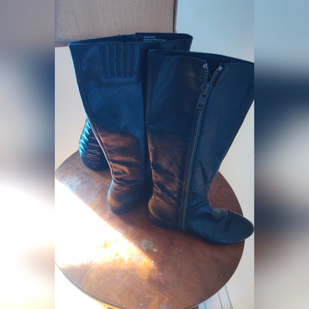 Born Low Heel Tall Riding Boot - Picture 2 of 5